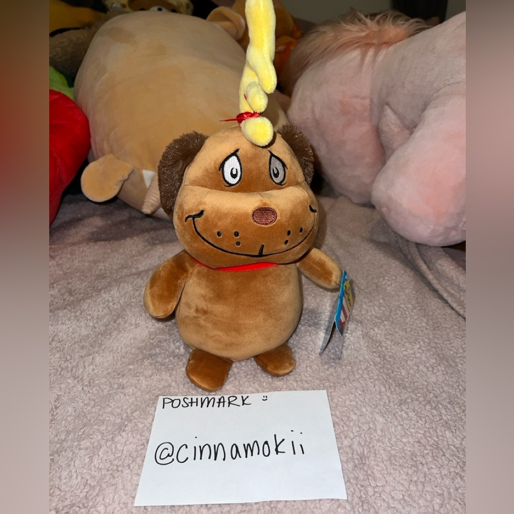 NWT Reindeer -  Dr Suess’ Grinch Plush